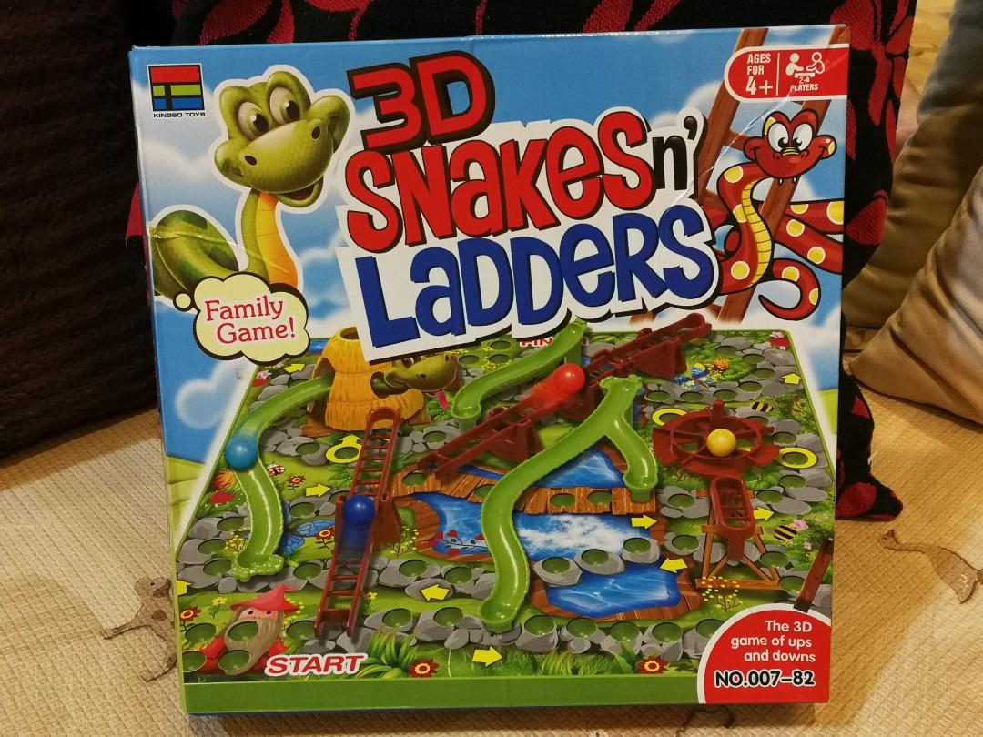 3D Snakes Ladders