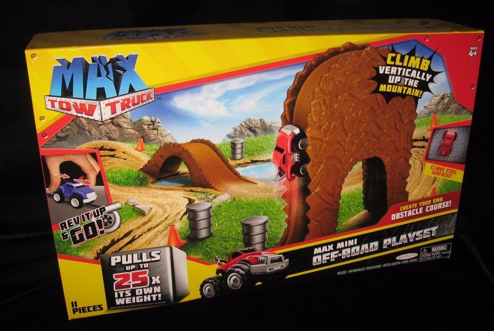 Max Tow Truck, Max Mini Off-Road Playset