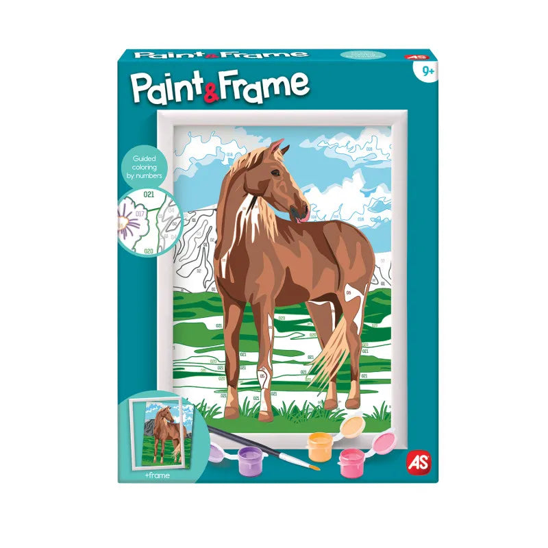 Paint & Frame Wild Horse