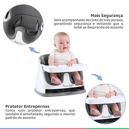 Ingenuity Baby Base 2 In 1 Seat Slate