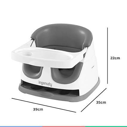 Ingenuity Baby Base 2 In 1 Seat Slate