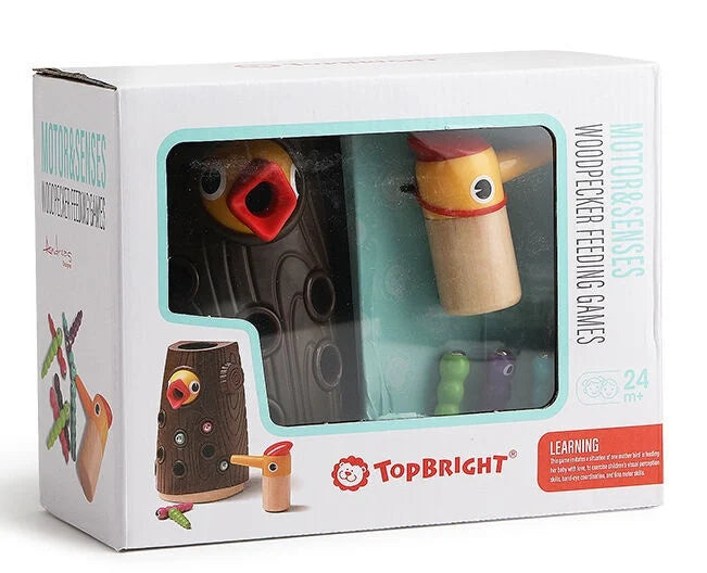 Motor & Senses, Woodpecker Feeding Games