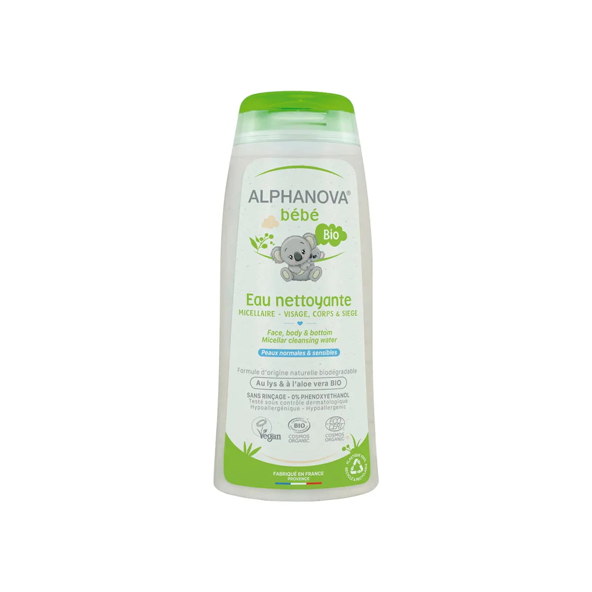 Organic cleansing water for babies