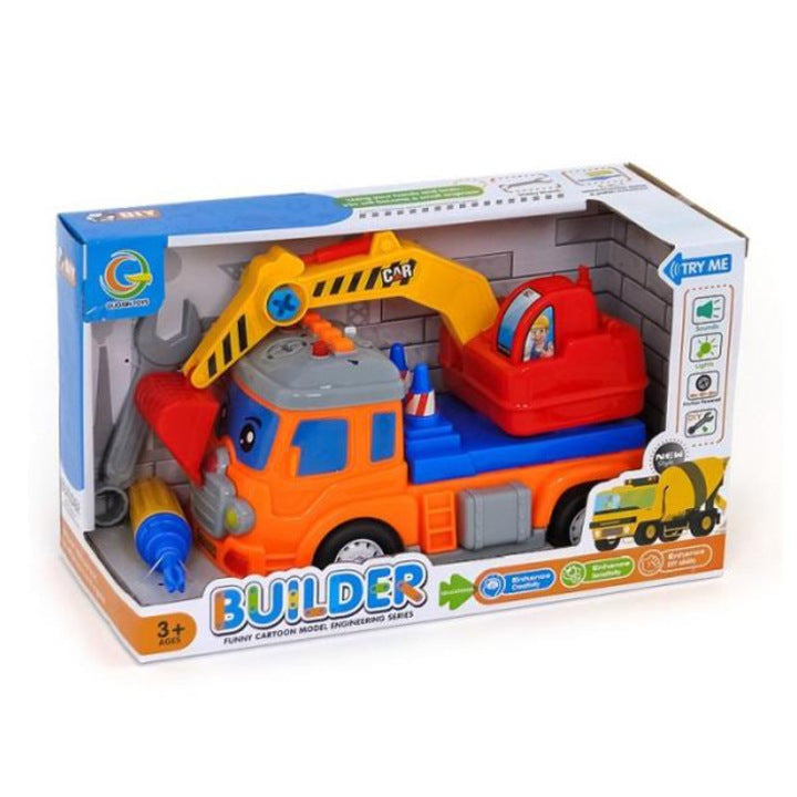 Builder, Excavator Truck