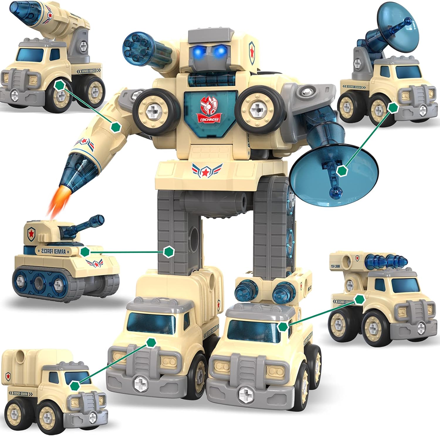 Peace Defender Robot, Deformation Combine
