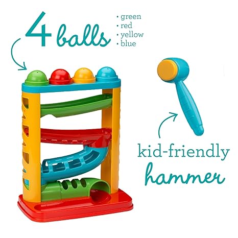 Infantino Bop & Drop Ball Tower