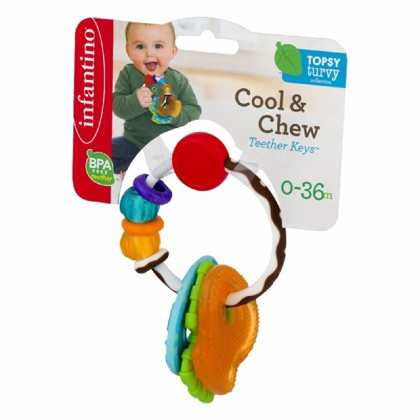 Infantino Slide & Chew Teether Keys