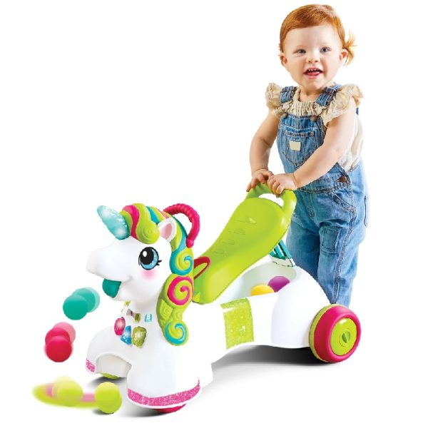 Infantino 3-In-1 Sit Walk & Ride Unicorn