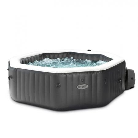 Intex purespa jet & bubble deluxe 201x71cm octagon 4pers