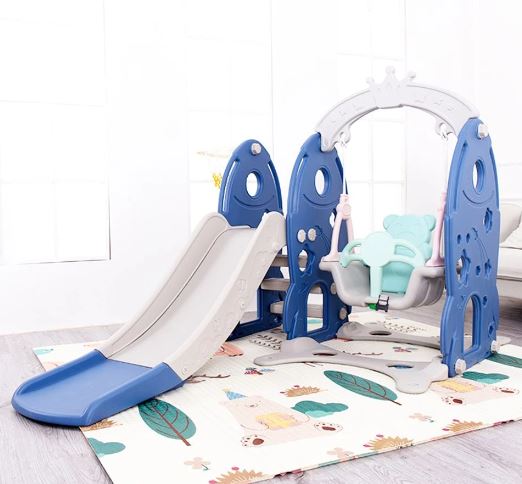 3 in 1 slide, swing & ball frame