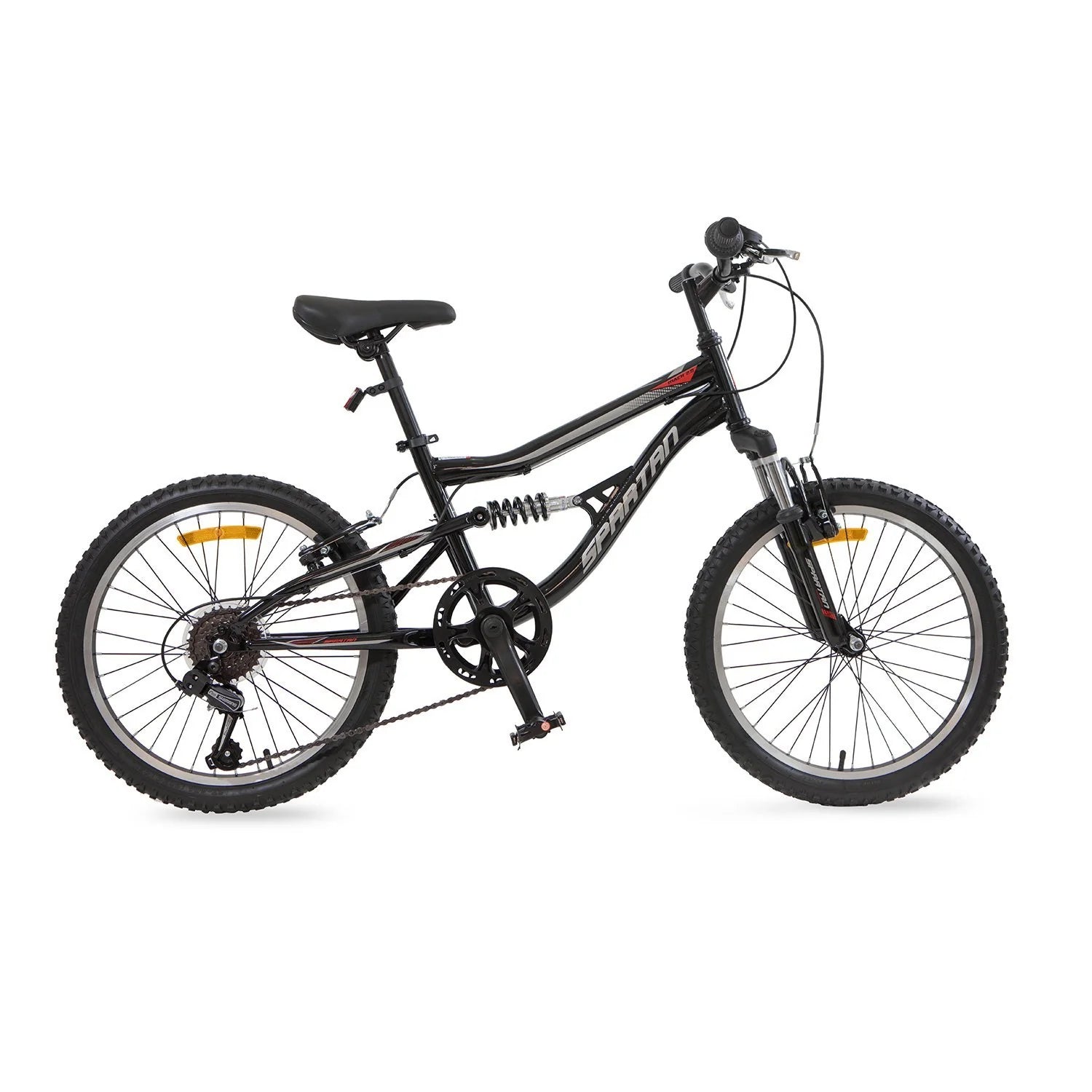 Spartan 20 boys black bike