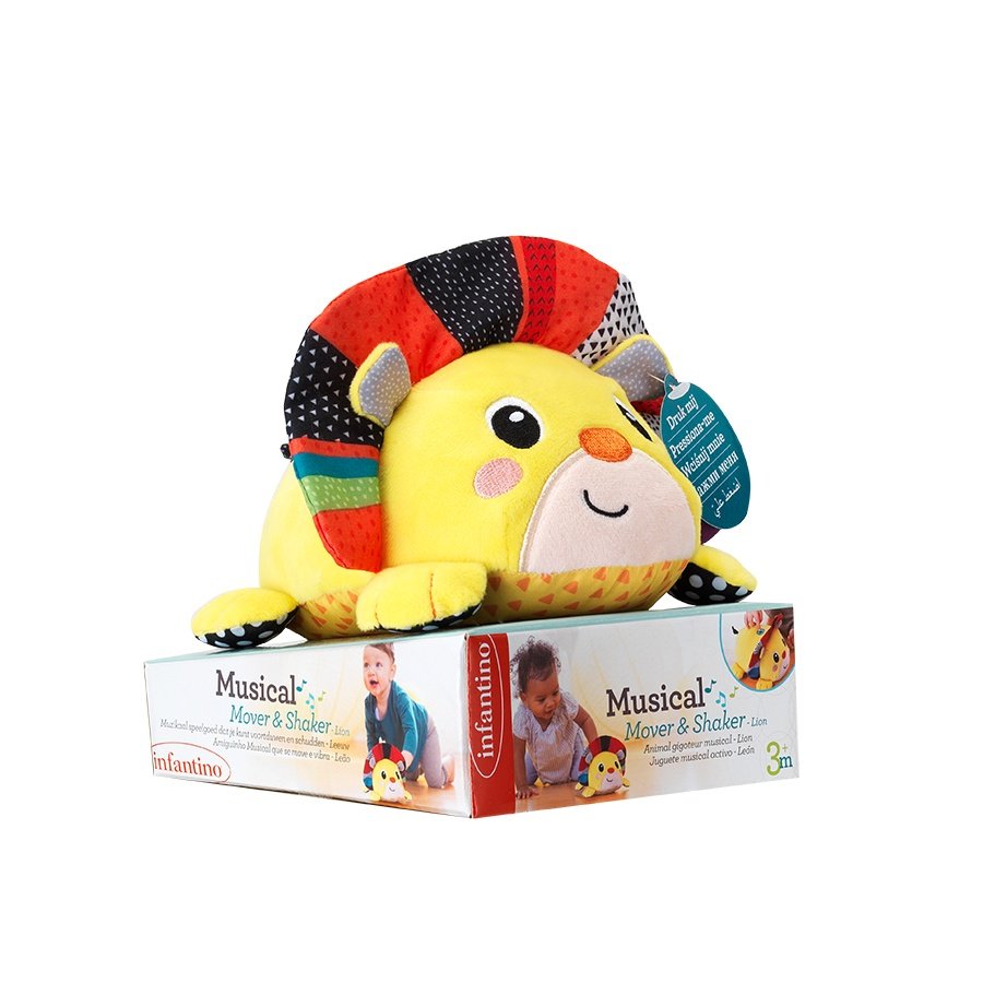 Infantino Musical Mover & Shaker - Lion
