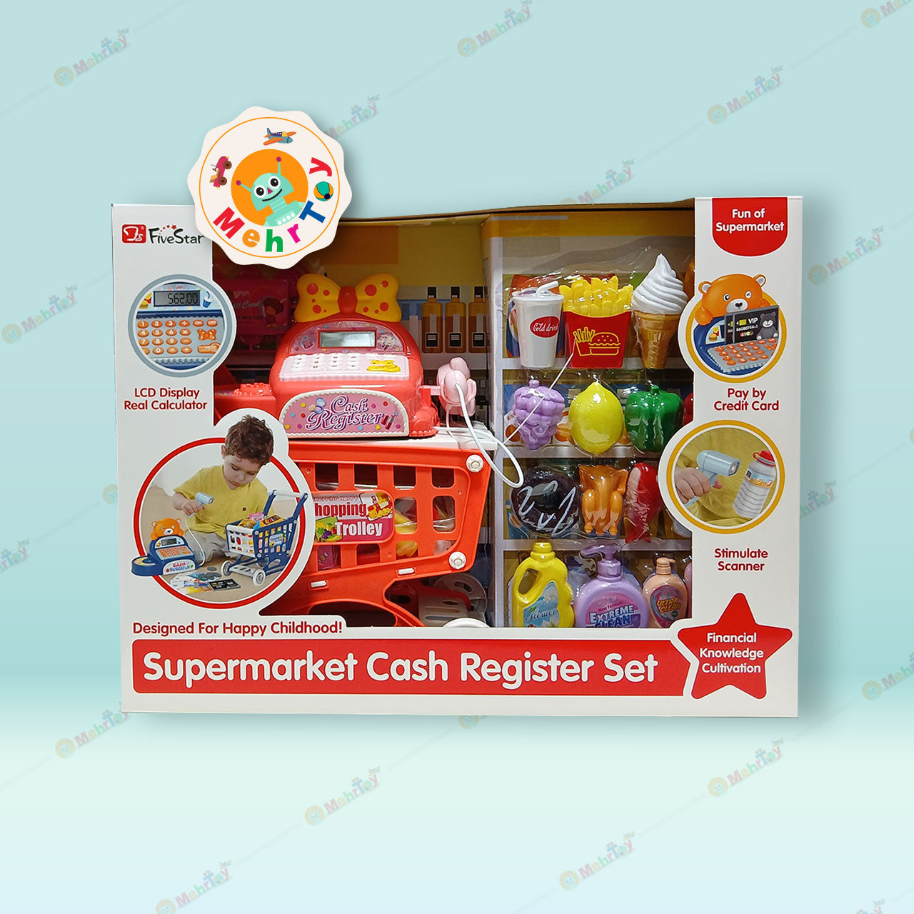 Supermarket Cash Register Set