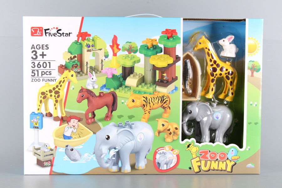 Zoo Funny 51 Pcs