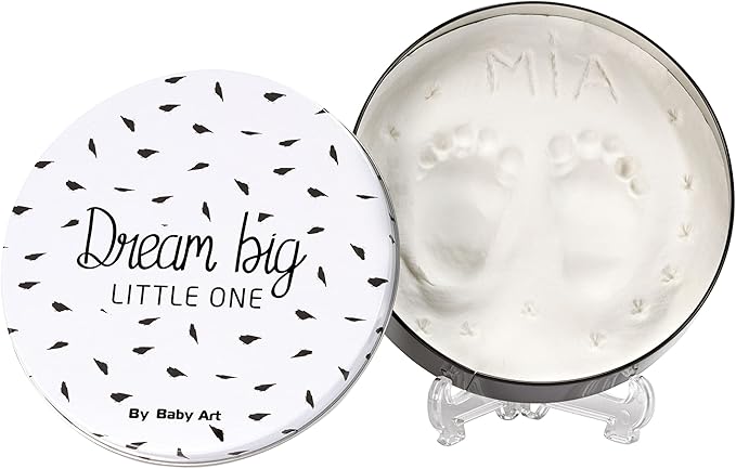 Baby Art Magic Box Round Black White