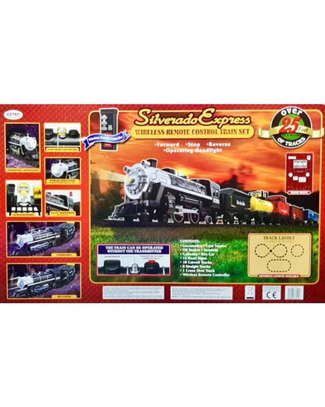 EZTEC Silverado Xpress Train Toy Set