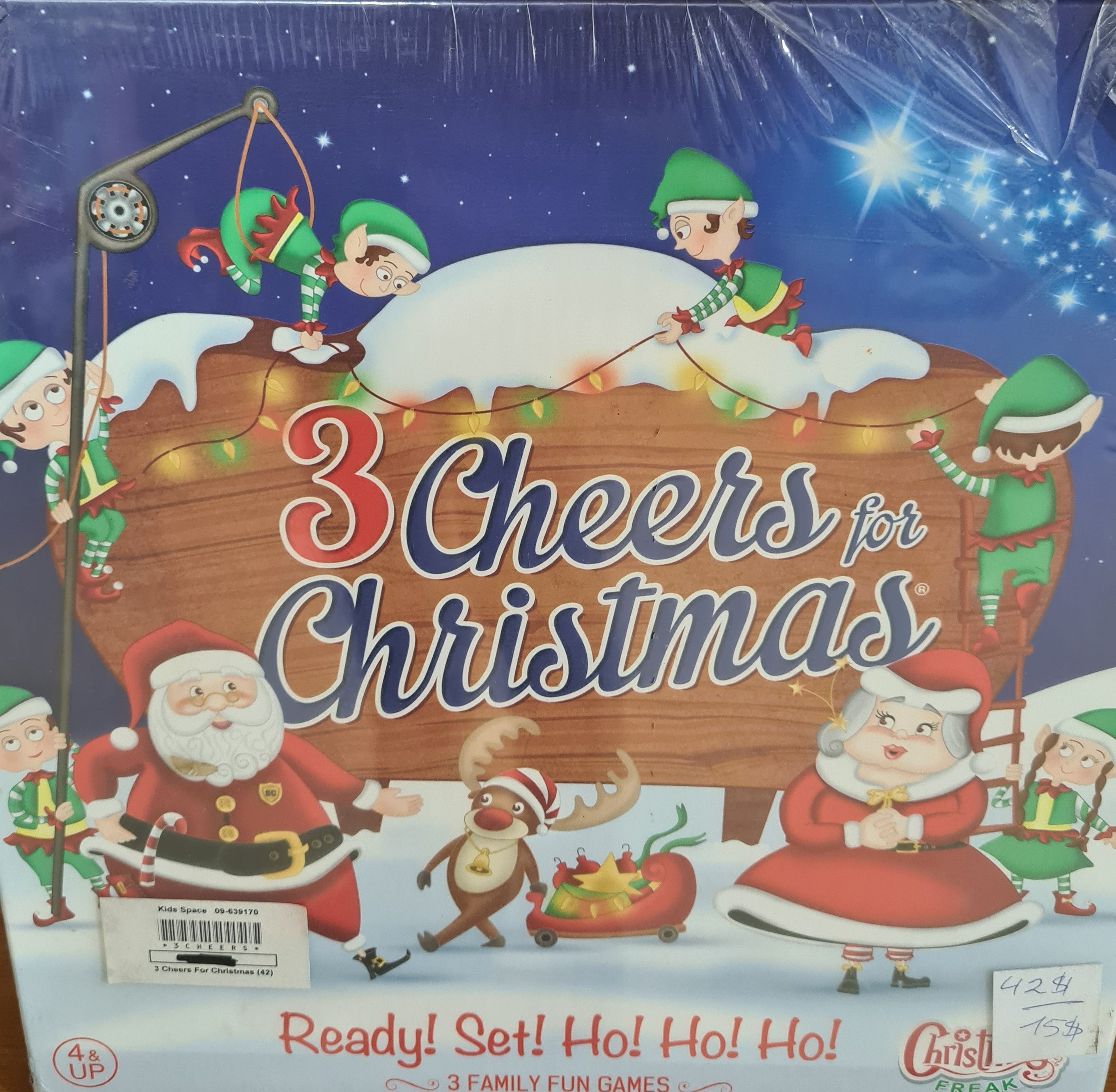 3 Cheers for Christmas