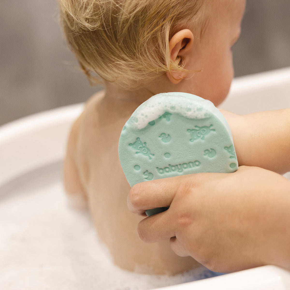 Baby Bath Sponge Blue