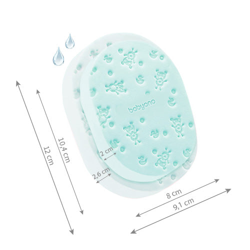 Baby Bath Sponge Blue