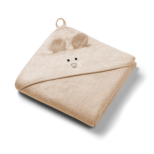 BabyOno Bamboo Hooded Towel 100 x 100 Cm Brown
