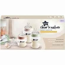 Tommee tippee decorated newborn starter set slow and medium flow