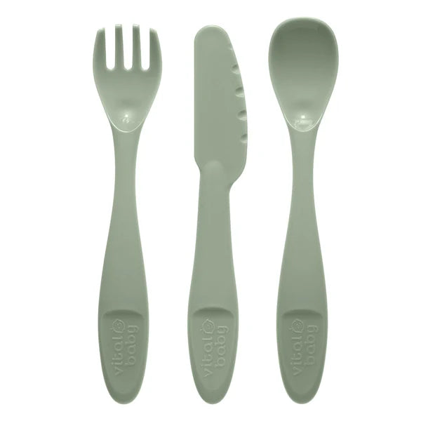 Vital Baby Perfectly Simple Cutlery 15pk Natural