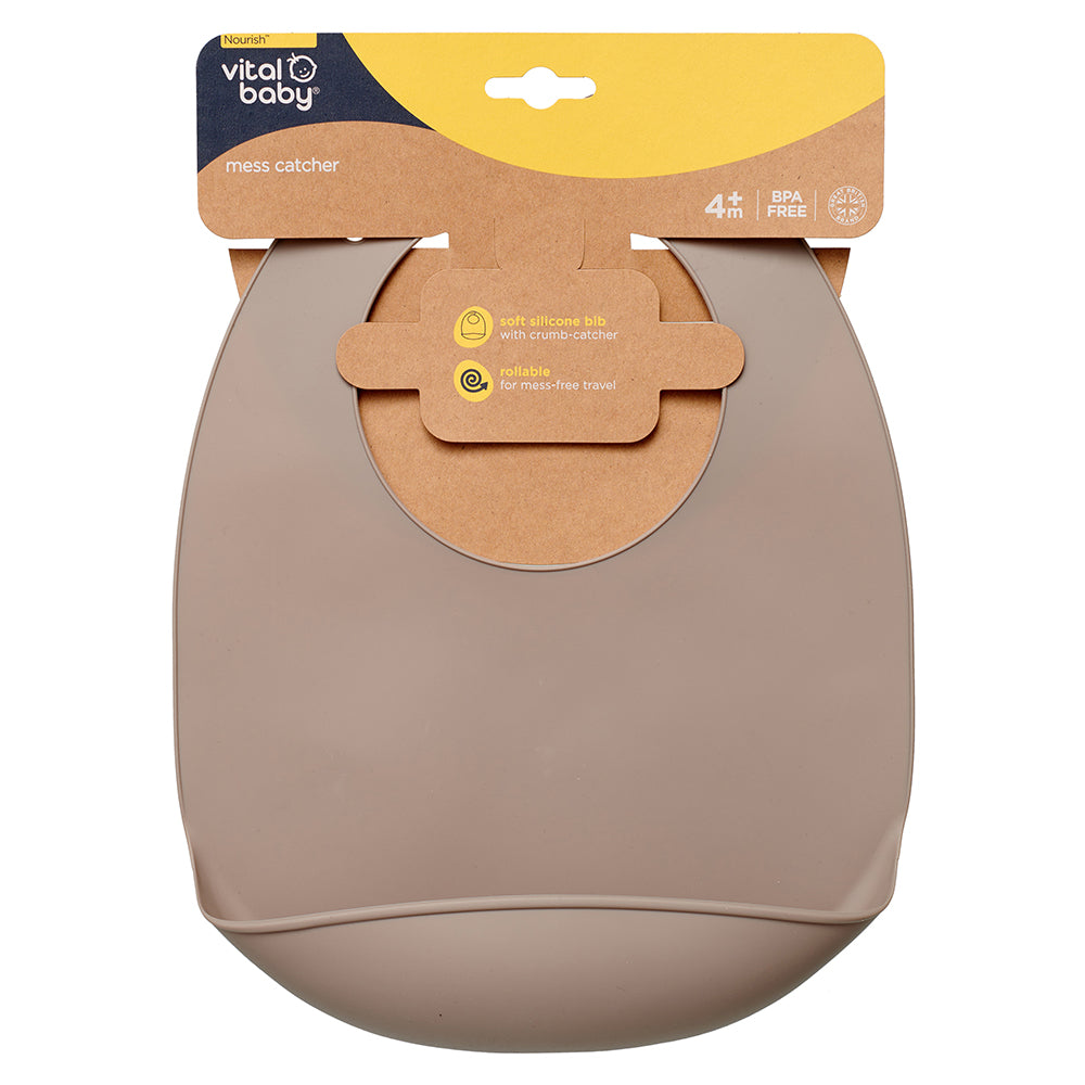 Vital Baby Nourish Mess Catcher-Beige