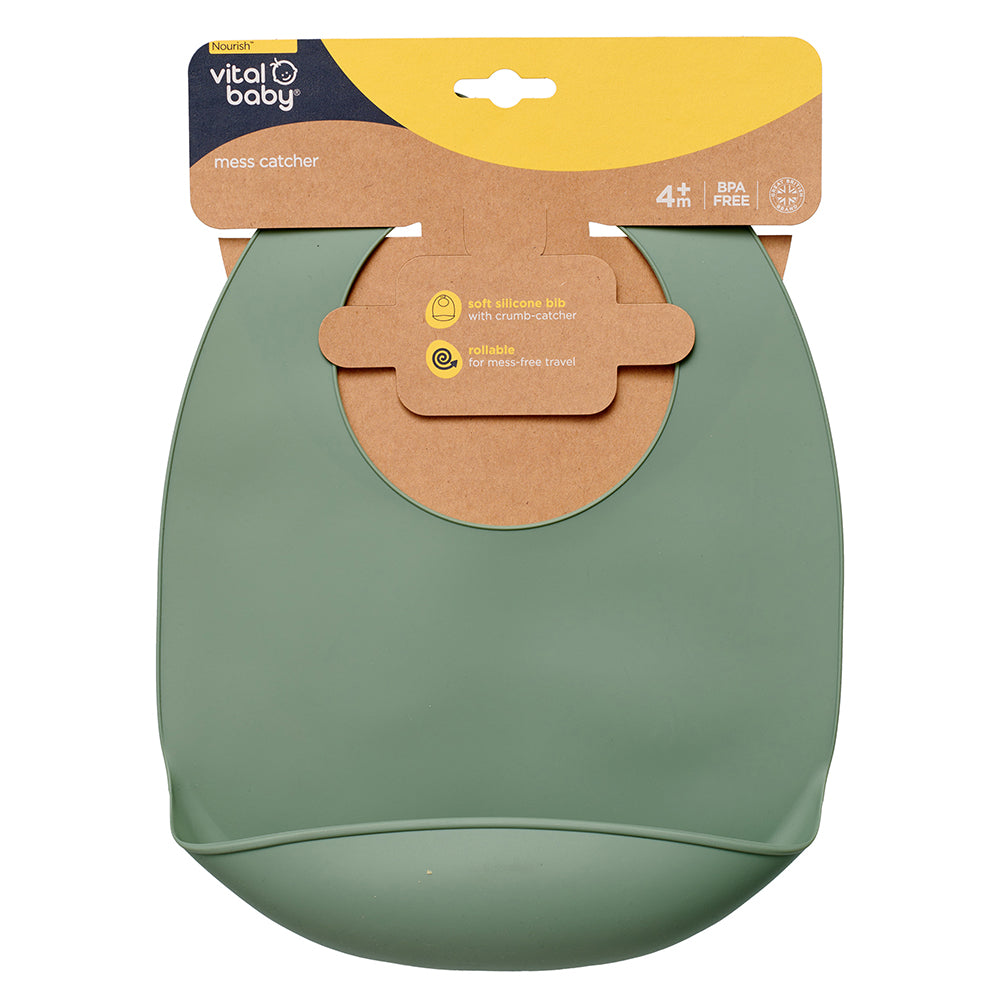 Vital Baby Nourish Mess Catcher-Green