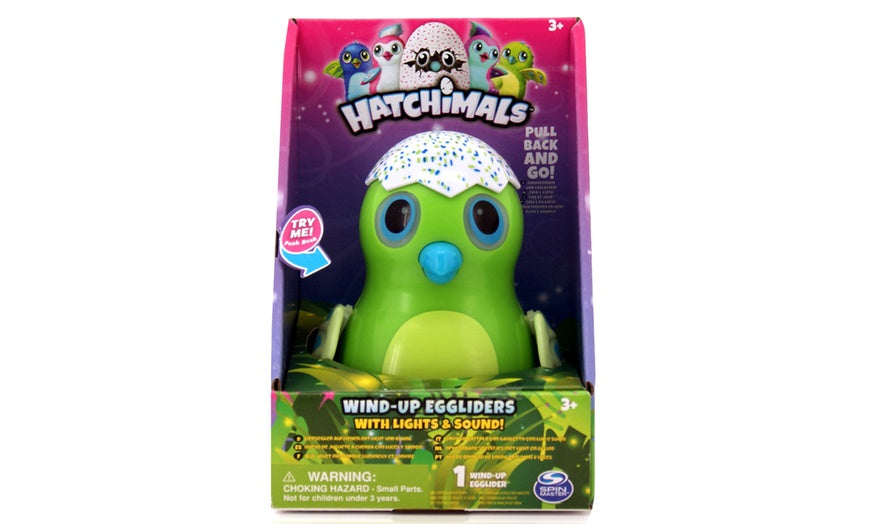 Wind-Up Eggliders With Lights & Sound