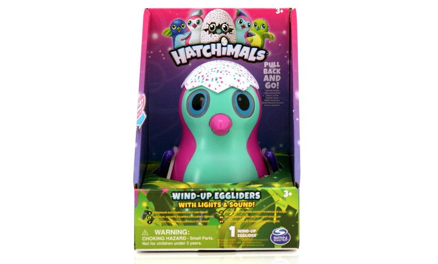 Wind-Up Eggliders With Lights & Sound