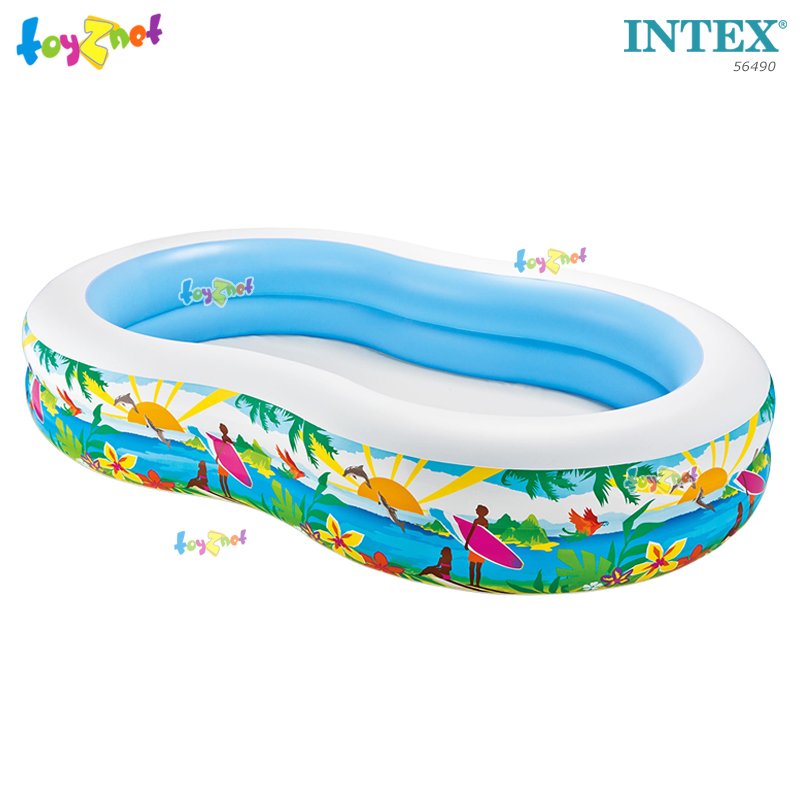 Intex swim center seashore pool 2.62 x 1.60 x 0.46m