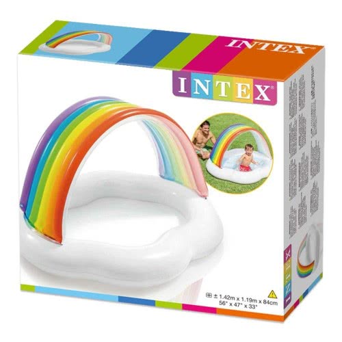 Intex rainbow cloud baby pool