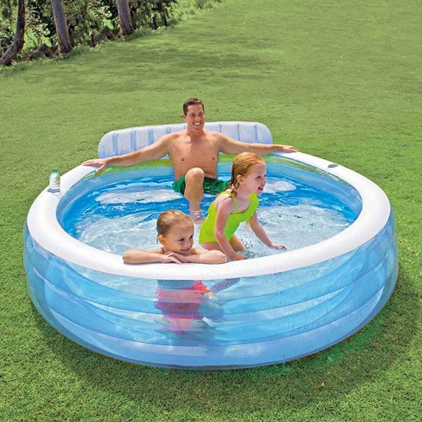 Intex swim center family lounge pool 224mx216x76cm