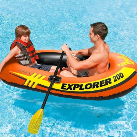 Intex boat explorer 200 185*94*41cm 95kg