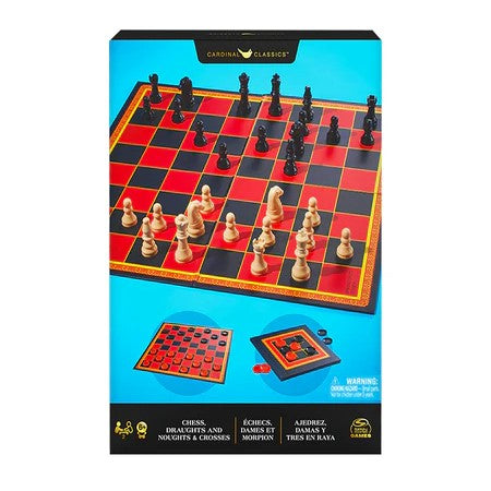 Chess, Draughts and Noughts & Crosses