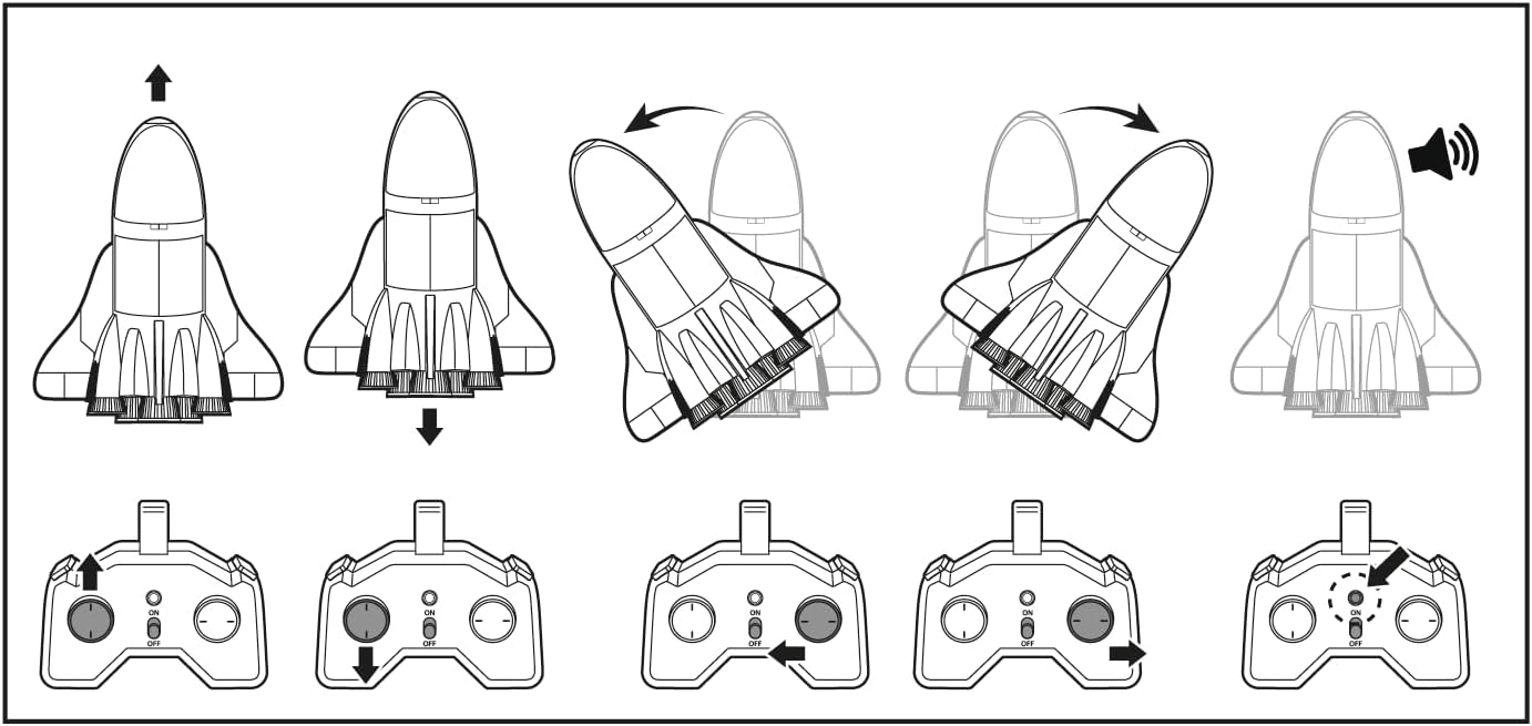 Buki Space Shuttle RC Space Junior