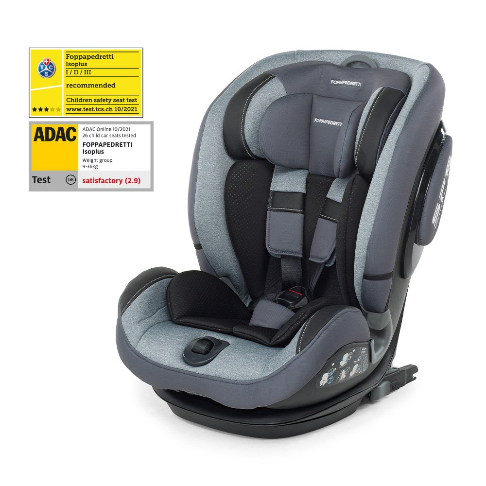 Foppa isoplus car seat silver