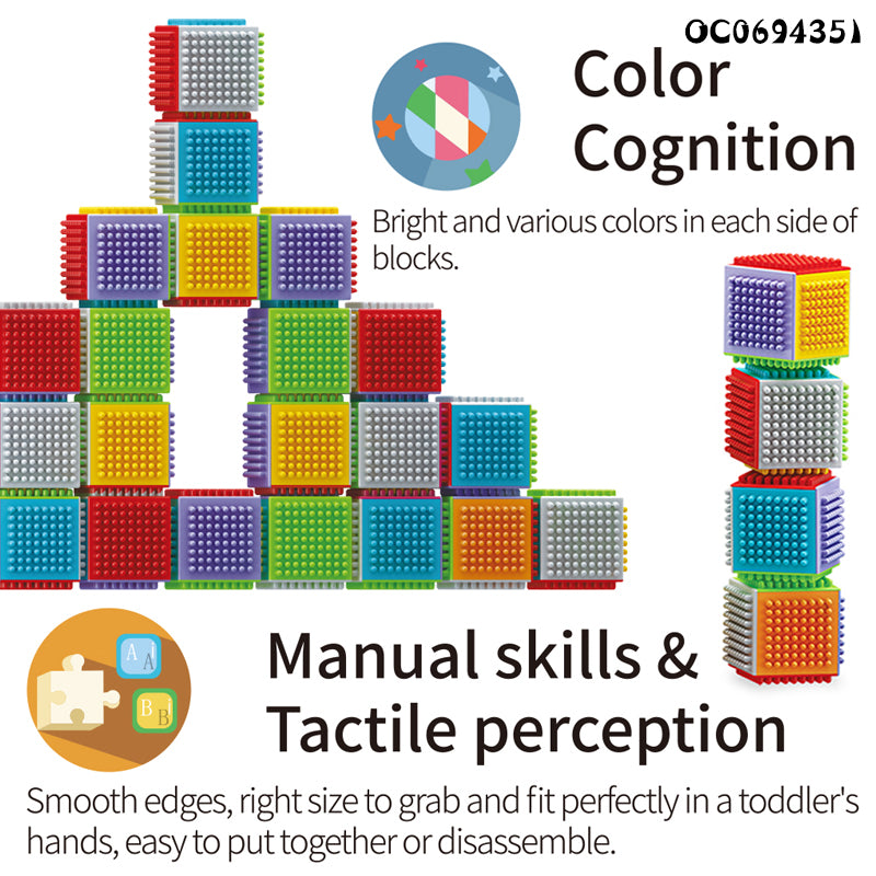 Kids Bristle Blocks Set 31 Pcs