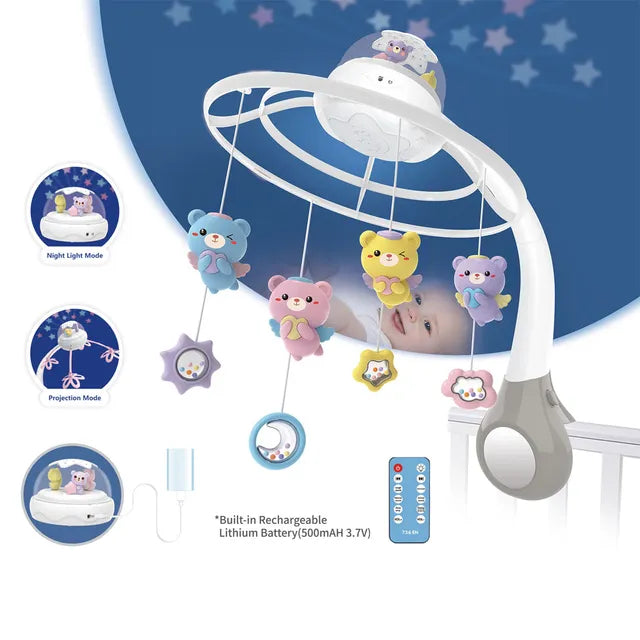 Projection & Night Light Bed Bell