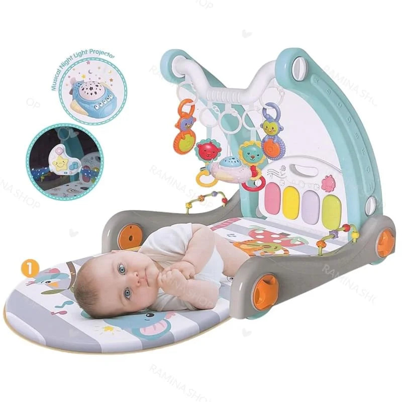 Multifunctional Stepping Walker & Gym Mat