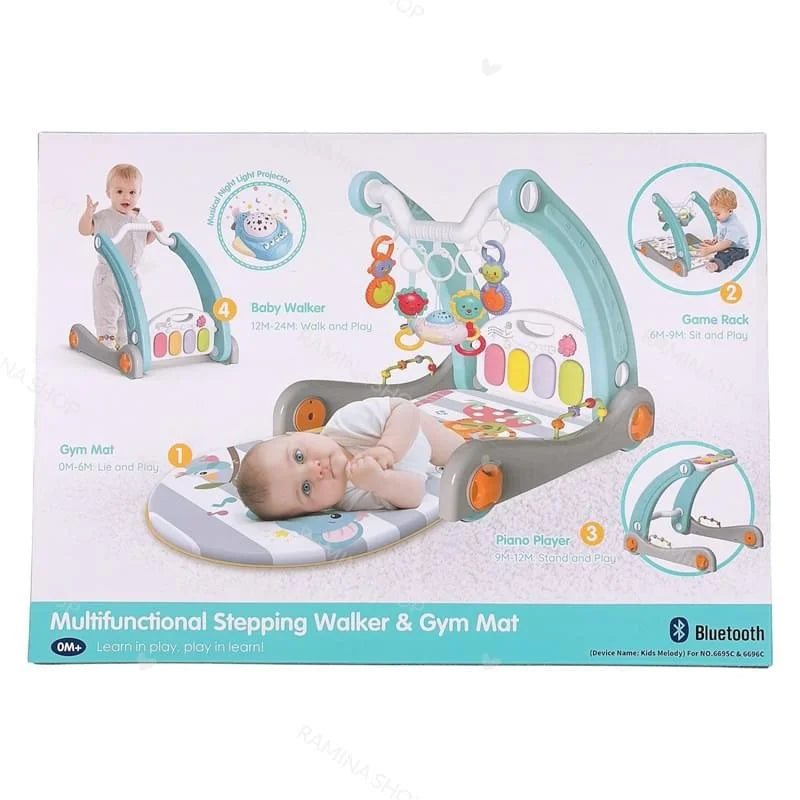 Multifunctional Stepping Walker & Gym Mat