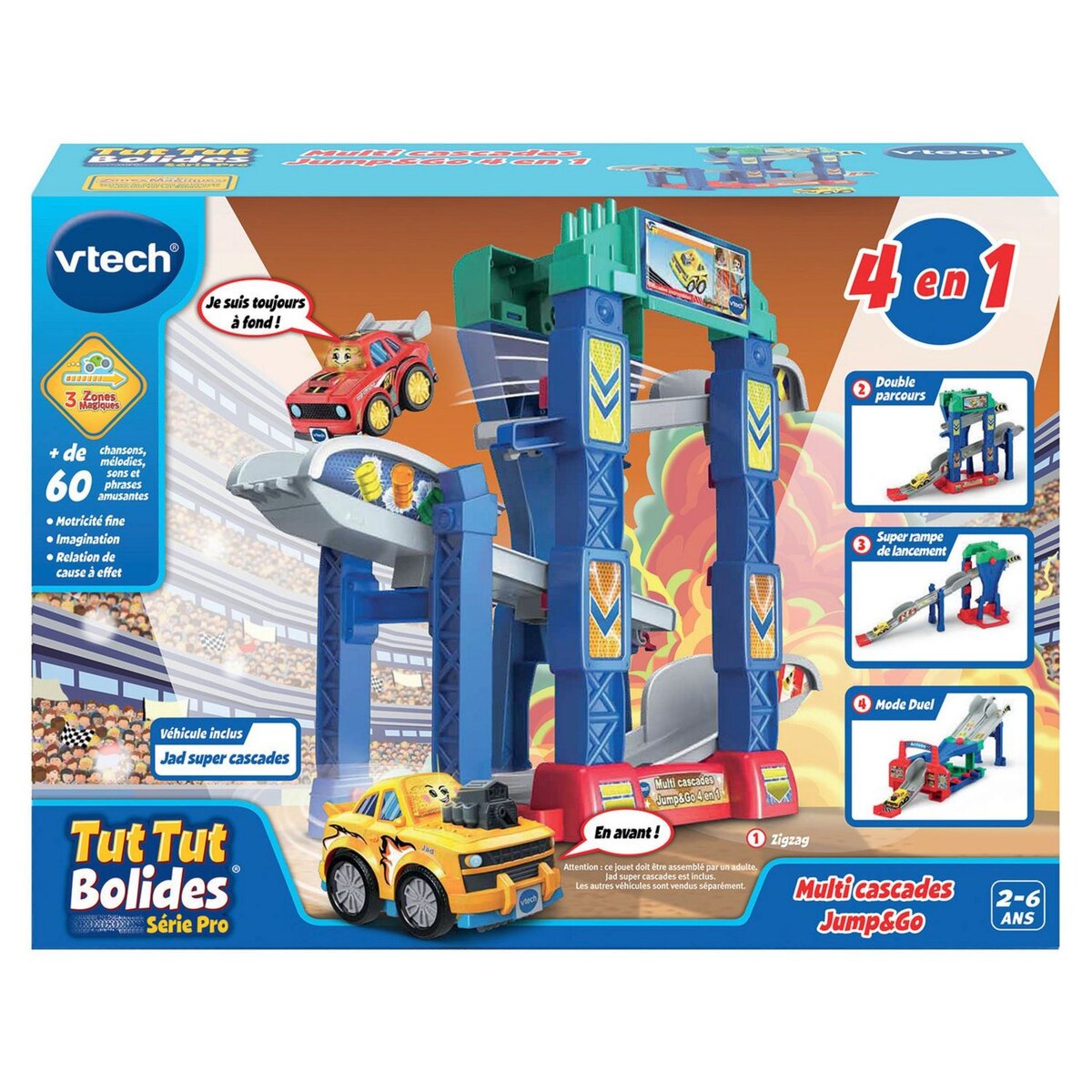Tut Tut Bolides Serie Pro Multi Cascades Jump & Go