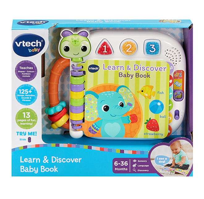 Learn & Discover Baby Book