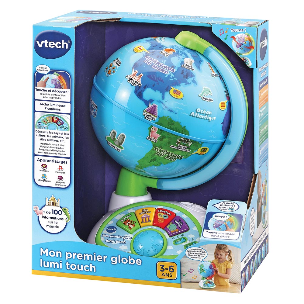 Mon Premier Globe Lumi Touch