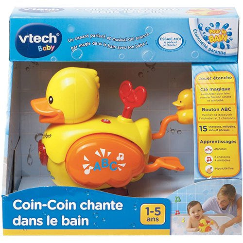 Vtech coin coin chante dans le bain