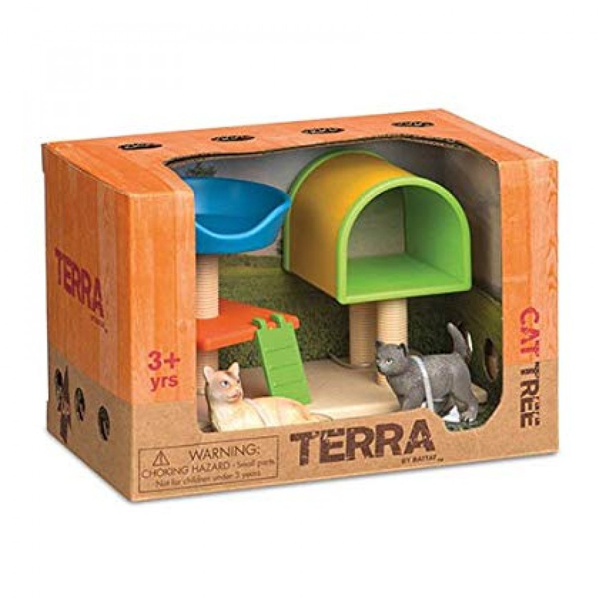 Terra Cats house & basket