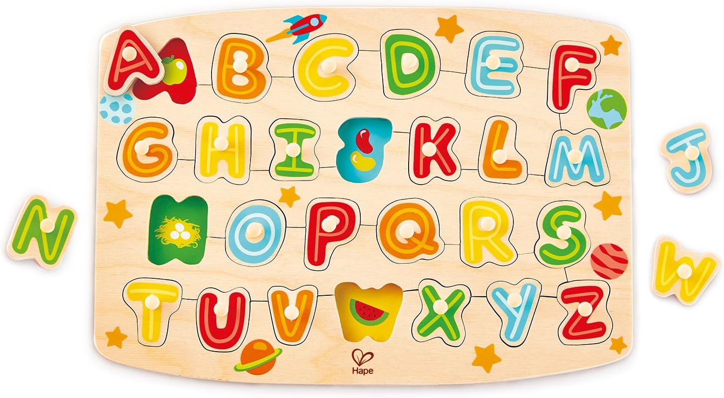 Alphabet Peg Puzzle