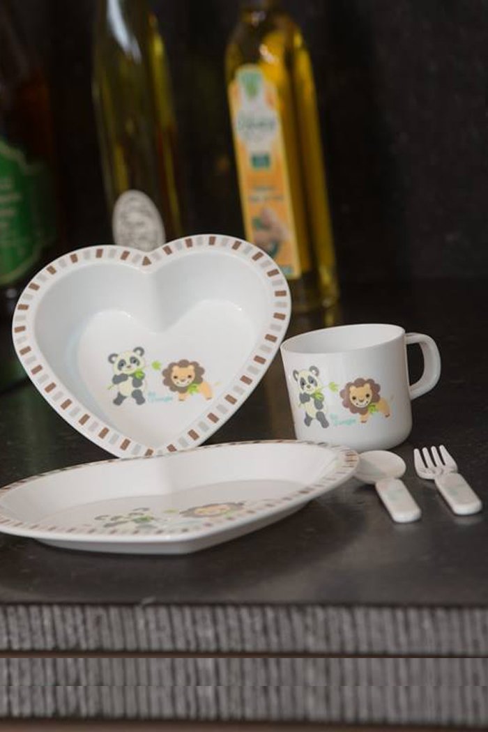 Bo jungle diner set heart