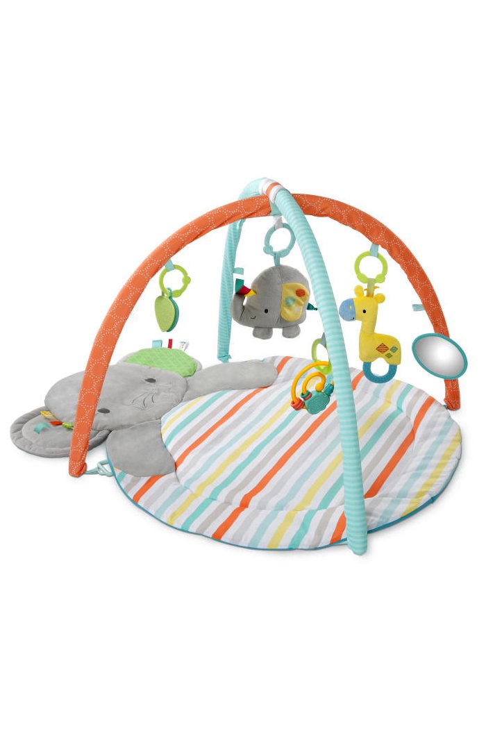Bright starts hug-n-cuddle elephant activity gym