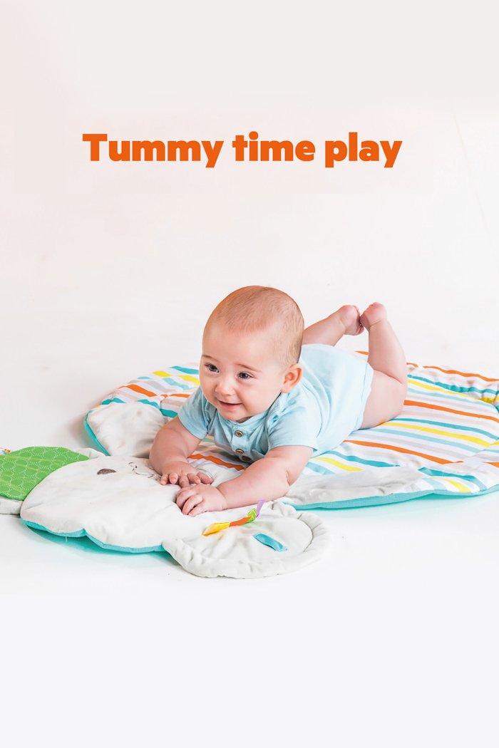 Bright starts hug-n-cuddle elephant activity gym